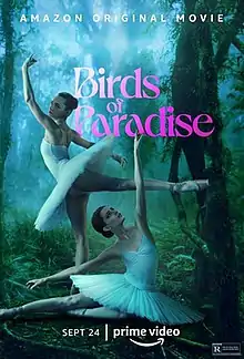 Poster featuring two ballerinas.