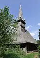 Romanian church of Agârbiciu, built during the 17th century