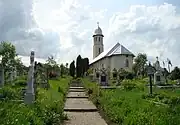 Orthodox church in Pălatca