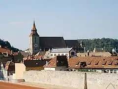 The church and its surroundings