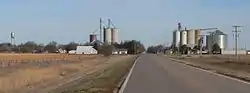 Bladen, seen from the south along Spur 91A