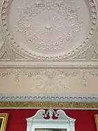 The Drawing Room ceiling is one of the finest in Scotland.