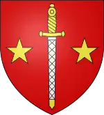 Coat of arms of Calonne-Ricouart