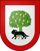 The coat of arms of the Basque Family Artolaguirre of Donostia