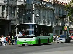 Bogdan A092.80 bus in Lviv, Ukraine