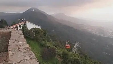 Guadalupe seen from Monserrate