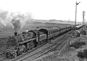 Kilmarnock - Ardrossan local train in 1961