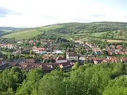 Boleradice from the Paseky hill