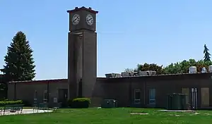 Boone County Courthouse in Albion