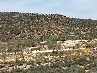 Portion of border near Jacumba, California, in 2003