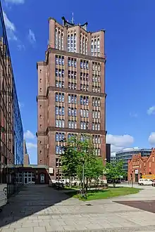 Borsig-Tower in Berlin-Tegel from 1922 to 1925