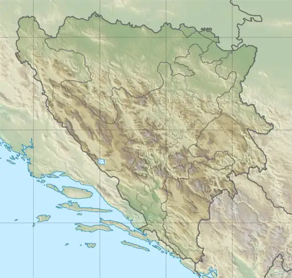 Ranče is located in Bosnia and Herzegovina