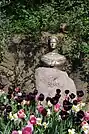 Bronze bust of Empress Elisabeth, who was a frequent visitor