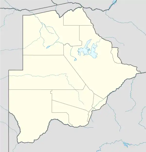 Shashe-Mooke is located in Botswana