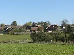 Houses in the central part of Boudy