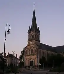 The church in Saint Cénéré