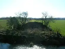 The old railway line to Perceton Colliery