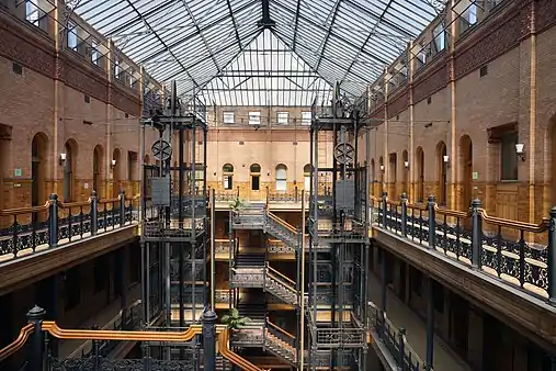 Atrium of the Bradbury Building