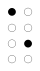 ⠡ (braille pattern dots-16) 