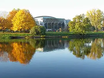 View of the Łuczniczka arena