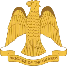 Garuda as the badge of Brigade of the Guards