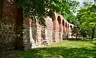 Medieval town walls