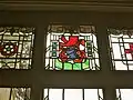 Broneirion, Stained glass in Billiards Room