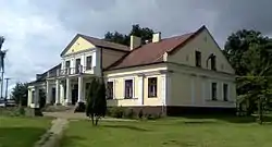 Late 19th century manor house in Brudzeń Duży