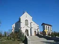 Church in Brzóza Królewska (built 1914)