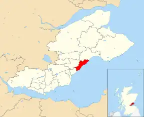 Location of the ward