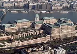 The gallery is located in a section of Buda Castle