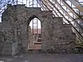 Arches in the cathedral ruins