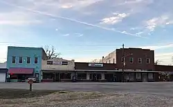 Buildings along Hyco Street in downtown Norlina