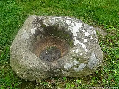 Bullaun in Tramore, Ireland