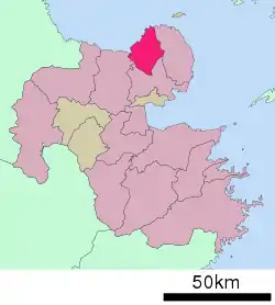 Location of Bungotakada