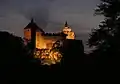 The castle in the evening light