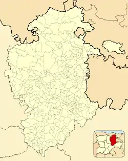 Grandival is located in Province of Burgos