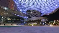 Busan Cinema Center features the longest cantilever roof in the world