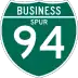 Business Loop Interstate 94 marker