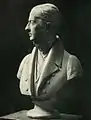 Bust of John Stuart Blackie, in 1835.