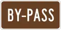 Bypass plate (brown) (United States)