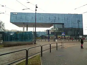 New train station building