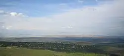 View of Byurakan as seen from the village of Tegher