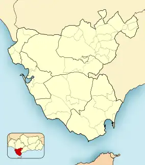 Campamento is located in Province of Cádiz