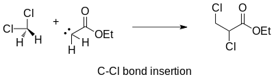 C-Cl bond insertion