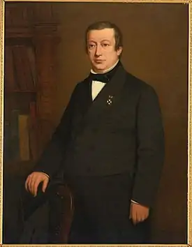 C. R. Hermans, by Frans van Beers in 1868.