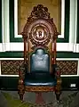 Prince of Wales' chair, made 1863