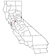 Location of Laguna West-Lakeside, California