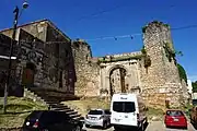 Main entrance to the church