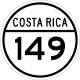 National Secondary Route 149 shield}}